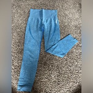 Gymshark Blue leggings.